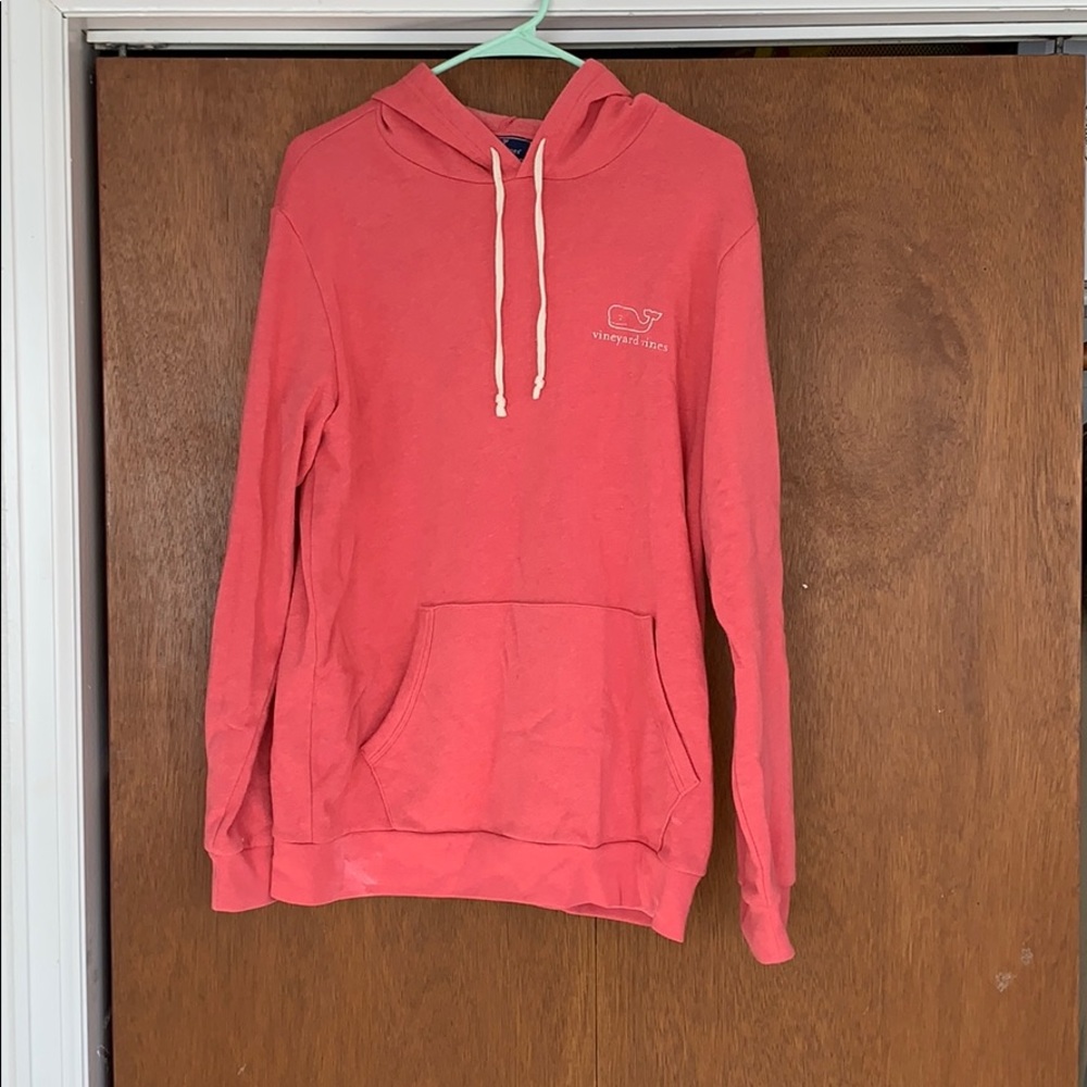 Coral Vineyard Vines hoodie *very soft!!*